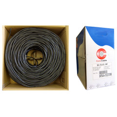 RG6 18AWG, Solid Pure Copper Coaxial Cable, 95% Copper Braid