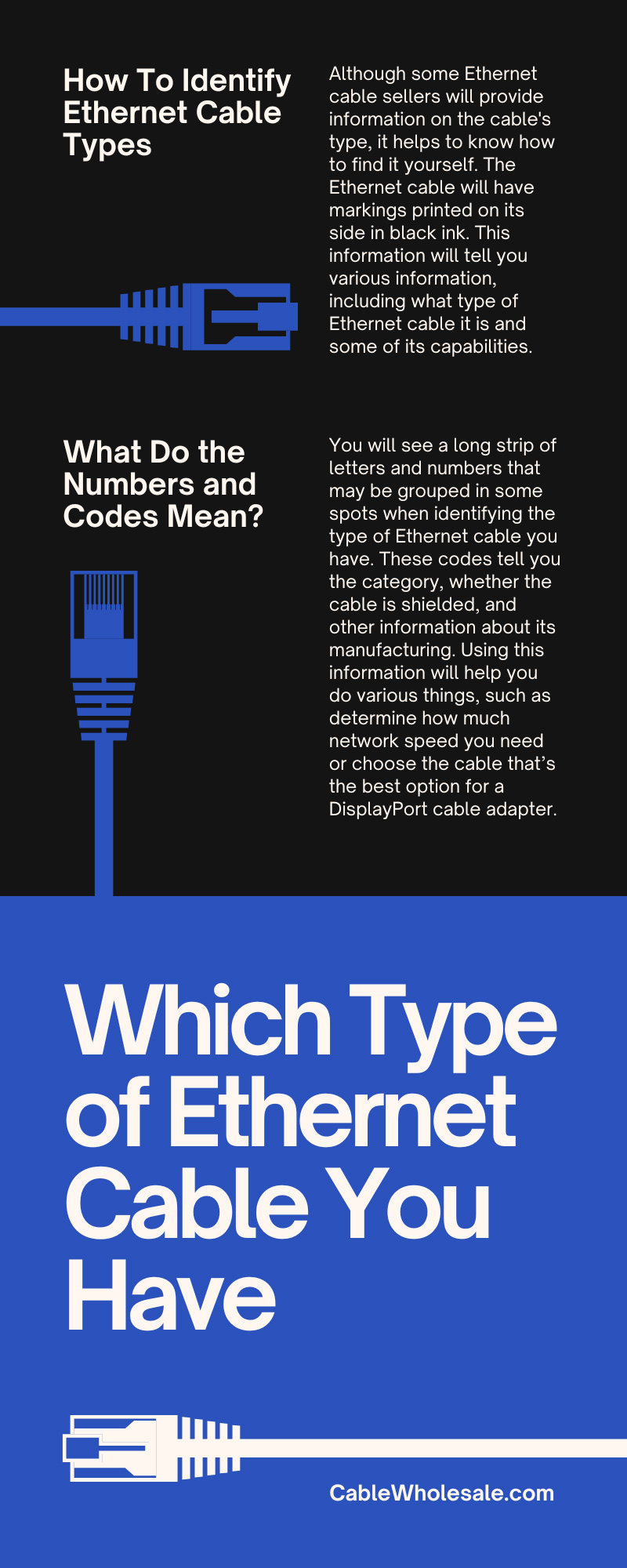 How To Identify Which Type of Ethernet Cable You Have