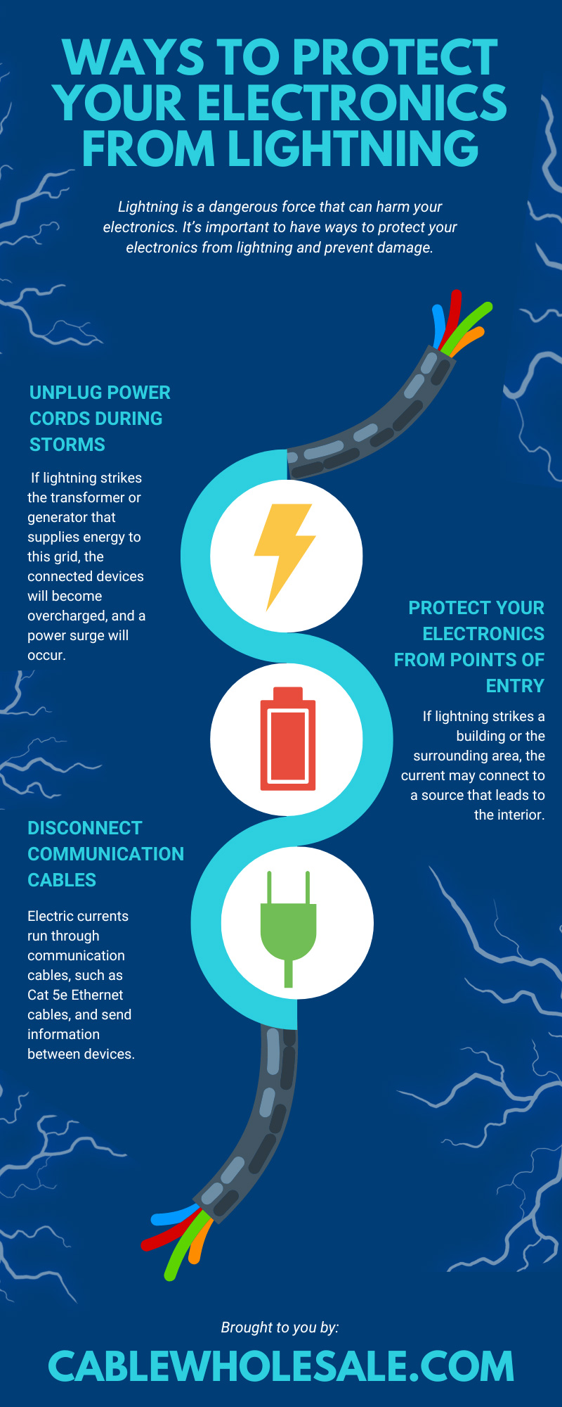 Ways To Protect Your Electronics From Lightning