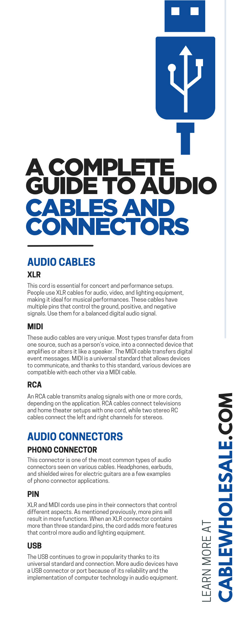 A Complete Guide to Audio Cables and Connectors