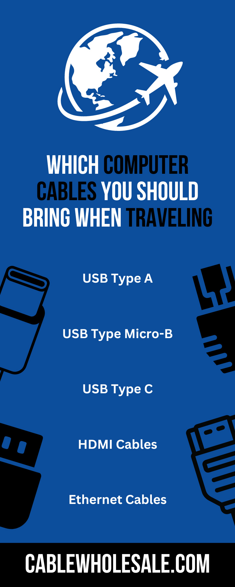 Which Computer Cables You Should Bring When Traveling
