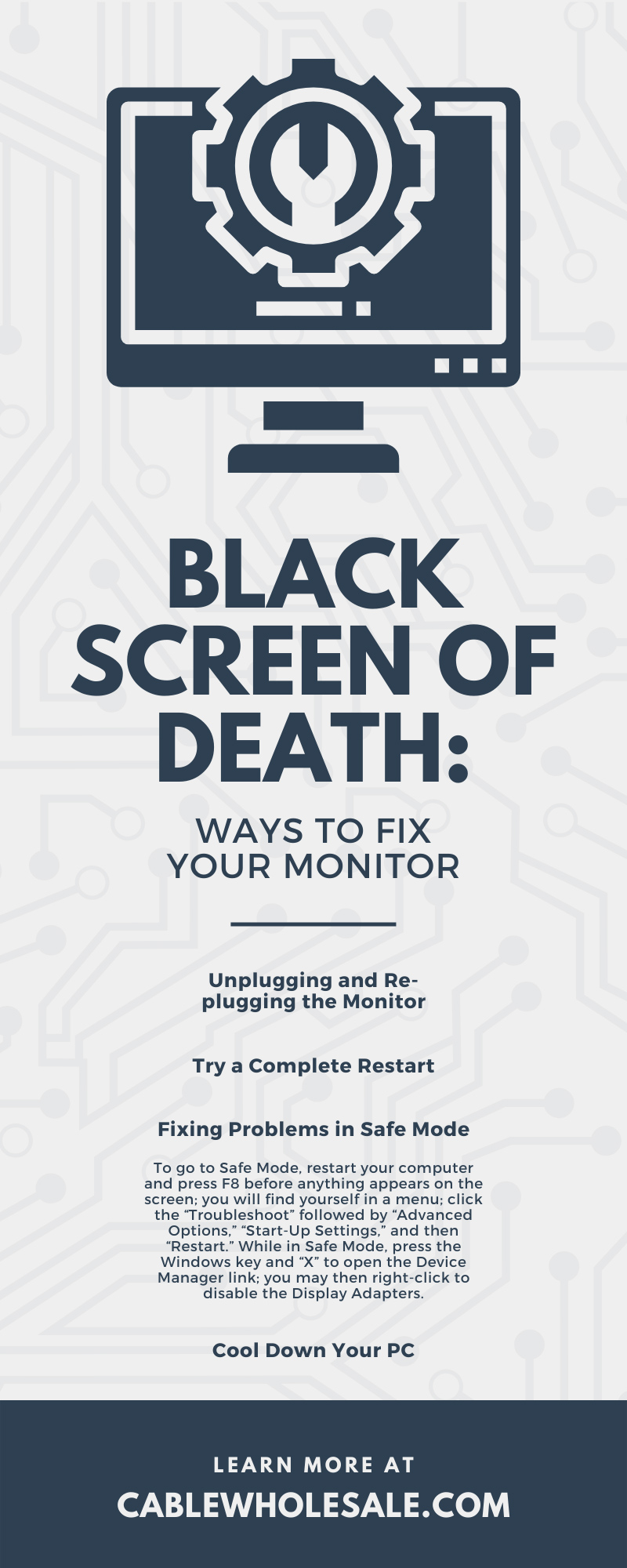 Black Screen of Death: Ways To Fix Your Monitor