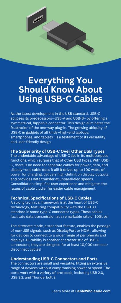 Everything You Should Know About Using USB-C Cables