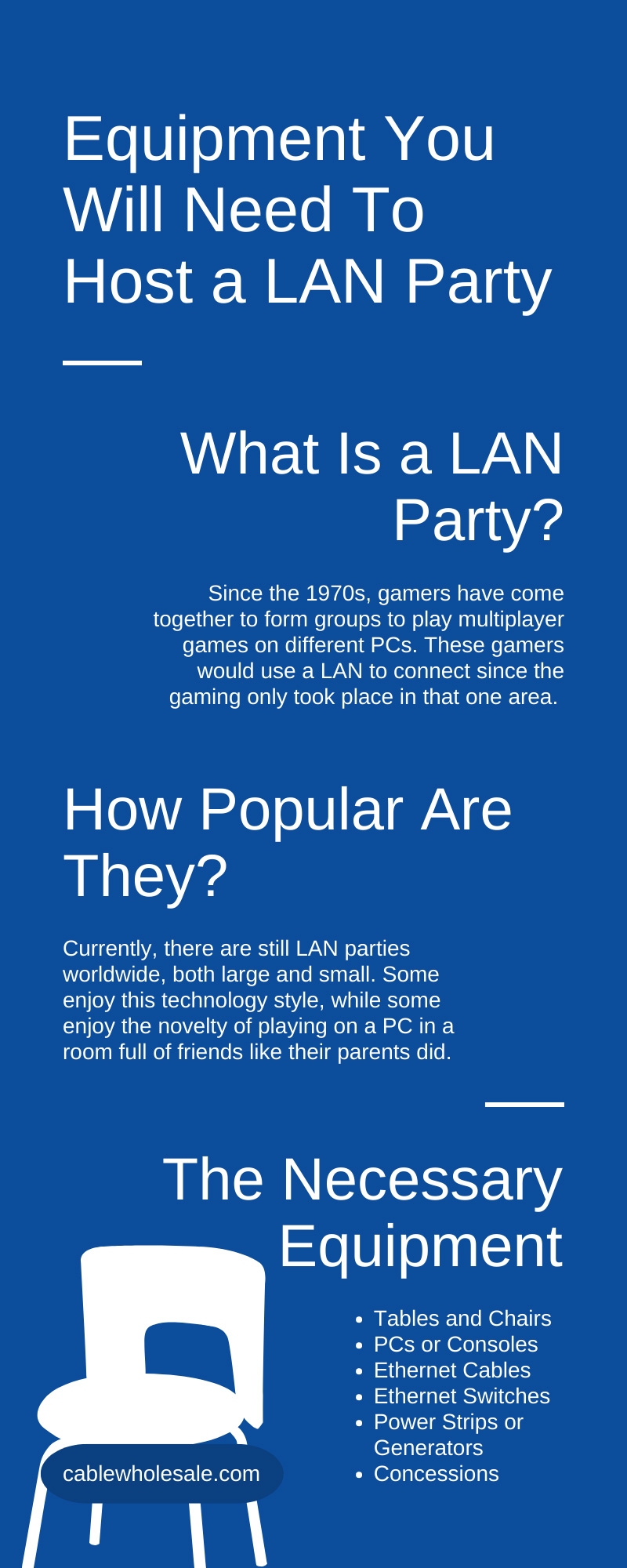 Equipment You Will Need To Host a LAN Party