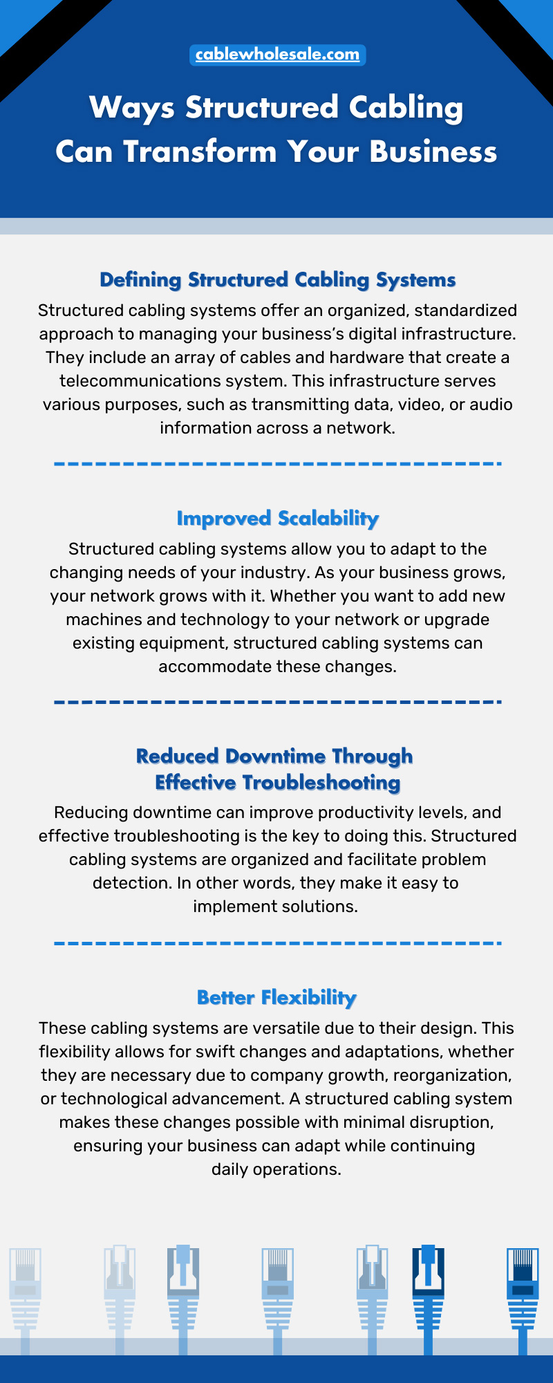 8 Ways Structured Cabling Can Transform Your Business
