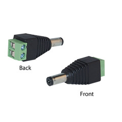 DC Plug (Power Male) to 2 Pin Terminal Adapter